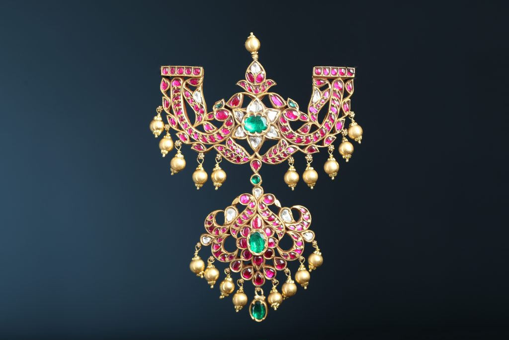 KMN 331 - Antique Ruby Pendant