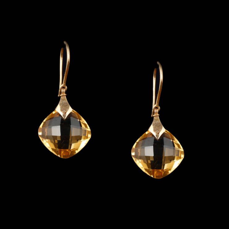 KMN 215 - Earring Citrine