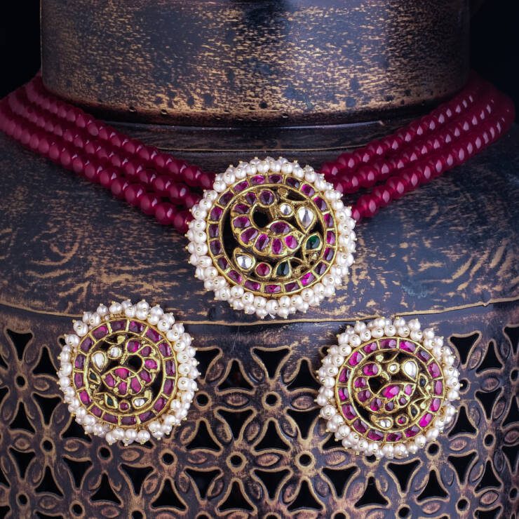 KMN 295 - Heirloom Peacock Pendant