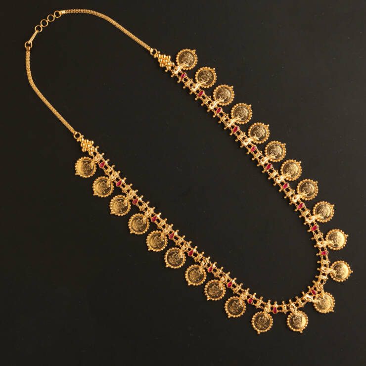 KMN 302 - Antique Annam Kaasu Maalai