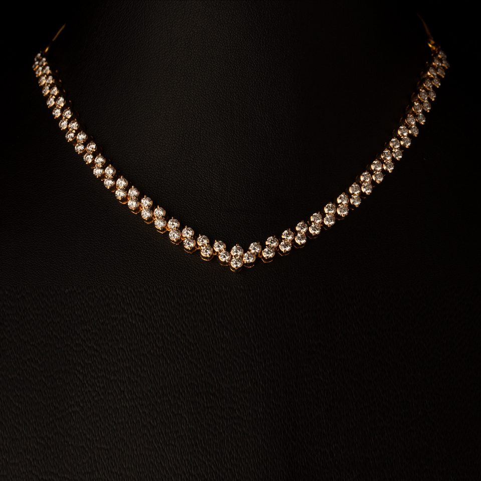 KMN 306 - Dainty Diamond Necklace