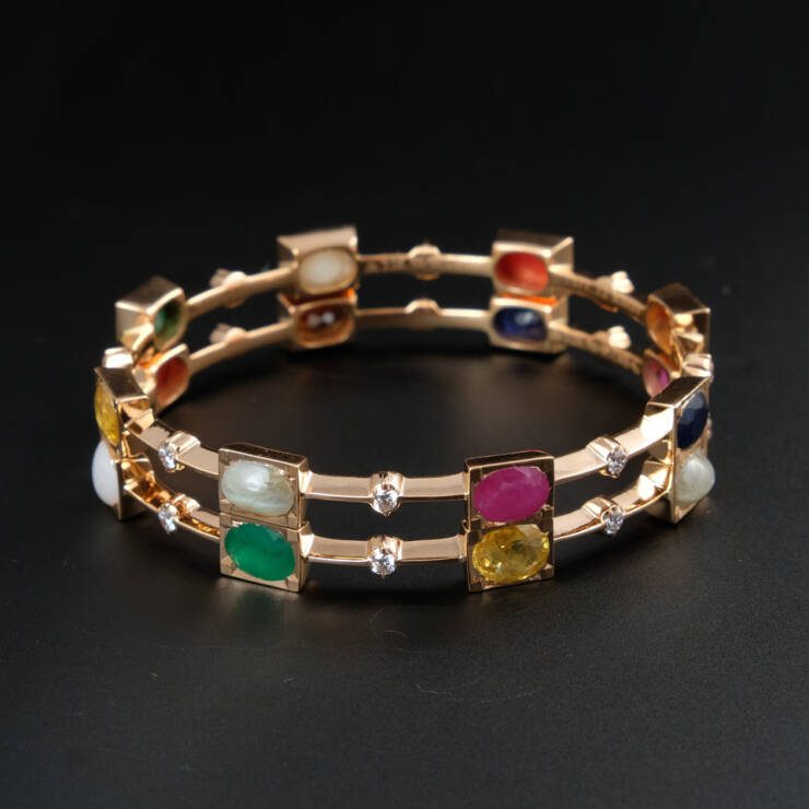 KMN 319 - Navaratna Bangle